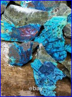 11 kilo Indo Copper Super Rare Blue Opal wood copper AAA