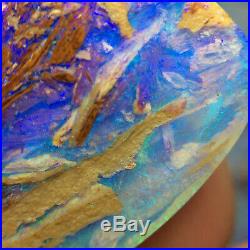 14.50ct GEM Quality Australian Boulder PIPE Opal Opalized Wood Fossil Gem VIDEO