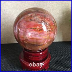 1560g NATURAL PRETTY Petrified Wood Crystal ball Healing md1302 1560g NATURAL PRETTY Petrified Wood Crystal ball Healing md1302