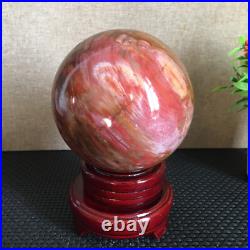 1560g NATURAL PRETTY Petrified Wood Crystal ball Healing md1302 1560g NATURAL PRETTY Petrified Wood Crystal ball Healing md1302