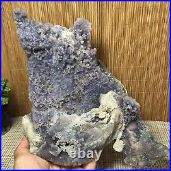 1683g Natural chalcedony grape agate crystal specimen Indonesia A9736