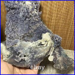 1683g Natural chalcedony grape agate crystal specimen Indonesia A9736