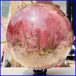 18.40lb Large Natural Petrified Wood Fossil Quartz Crystal Sphere Ball Healing 18.40lb Large Natural Petrified Wood Fossil Quartz Crystal Sphere Ball Healing