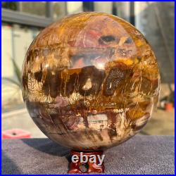 2165g Natural Petrified Wood Fossil Quartz Crystal Sphere Mineral Specimen 2165g Natural Petrified Wood Fossil Quartz Crystal Sphere Mineral Specimen