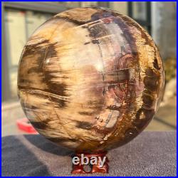 2165g Natural Petrified Wood Fossil Quartz Crystal Sphere Mineral Specimen 2165g Natural Petrified Wood Fossil Quartz Crystal Sphere Mineral Specimen