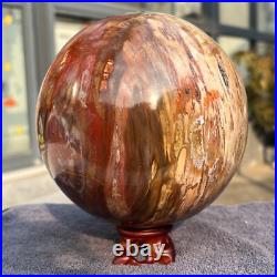 2715g Natural Petrified Wood Fossil Quartz Crystal Sphere Mineral Specimen 2715g Natural Petrified Wood Fossil Quartz Crystal Sphere Mineral Specimen