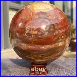 2715g Natural Petrified Wood Fossil Quartz Crystal Sphere Mineral Specimen 2715g Natural Petrified Wood Fossil Quartz Crystal Sphere Mineral Specimen