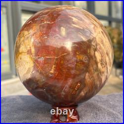 2715g Natural Petrified Wood Fossil Quartz Crystal Sphere Mineral Specimen 2715g Natural Petrified Wood Fossil Quartz Crystal Sphere Mineral Specimen