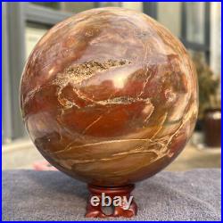 2715g Natural Petrified Wood Fossil Quartz Crystal Sphere Mineral Specimen 2715g Natural Petrified Wood Fossil Quartz Crystal Sphere Mineral Specimen
