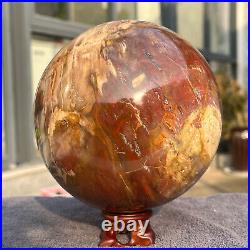 2715g Natural Petrified Wood Fossil Quartz Crystal Sphere Mineral Specimen 2715g Natural Petrified Wood Fossil Quartz Crystal Sphere Mineral Specimen