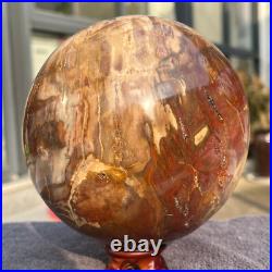 2715g Natural Petrified Wood Fossil Quartz Crystal Sphere Mineral Specimen 2715g Natural Petrified Wood Fossil Quartz Crystal Sphere Mineral Specimen