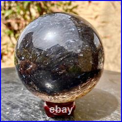 2.1LB Large natural petrified wood crystal fossil ball shape 2.1LB Large natural petrified wood crystal fossil ball shape