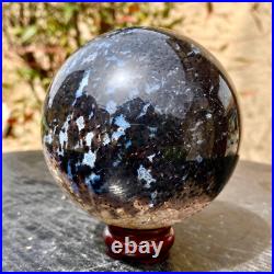 2.1LB Large natural petrified wood crystal fossil ball shape 2.1LB Large natural petrified wood crystal fossil ball shape