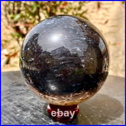 2.1LB Large natural petrified wood crystal fossil ball shape 2.1LB Large natural petrified wood crystal fossil ball shape