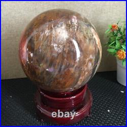 3080g NATURAL PRETTY Petrified Wood Crystal ball Healing md1300 3080g NATURAL PRETTY Petrified Wood Crystal ball Healing md1300