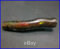 37.65 cts Gorgeus Precious Opalized Wood Opal Indonesia. STRIKING COLOR
