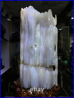 37.7LB Natural Petrified Wood Fossil-Jade Specimen Quartz Crystal Mineral 37.7LB Natural Petrified Wood Fossil-Jade Specimen Quartz Crystal Mineral