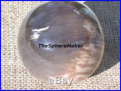 3.2 Petrified Wood Sphere Fossil Large Opalized Ball Oregon