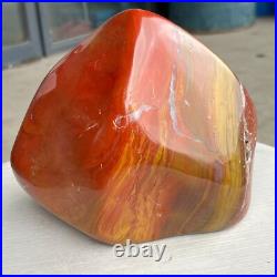 5.95LB Natural Fossil Petrified Wood Polished Freeform Crystal Mineral Healing 5.95LB Natural Fossil Petrified Wood Polished Freeform Crystal Mineral Healing