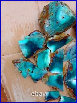 700 Gram Slice indonesian blue opalized petrified wood