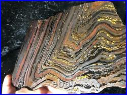 Banded Iron Formation Stromatolite Cyanobacteria Tiger Iron Western Australia 9