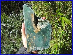Hampton Wood Bookends Rare Green Petrified Fossil Collectible Decor 6 lbs 6.25