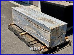 Huge High Quality Petrified Wood Block 17x17x63 Museum Quality