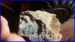 Museum quality STUNNING BLUE & GOLD Wyoming Eden Valley Petrified Wood Log