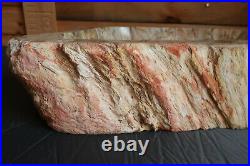 PETRIFIED WOOD Vessel Sink Washroom Basin Bathroom Countertop Stone Fossil