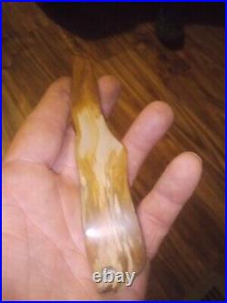 Petrified wood magic wand multi color
