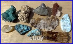 Rock Collection For Sale! Minerals, Polished Agates, Petrified Wood, Fossils