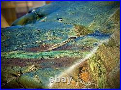 Specific Gravity 3.22 Natural Jade Replacement Agatized Wood Green, Blue ect
